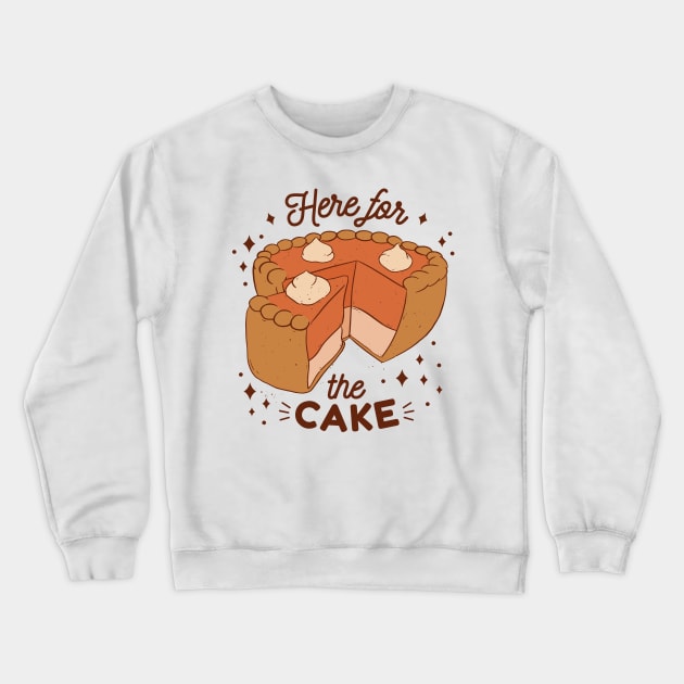 Cake P R t shirt Crewneck Sweatshirt by LindenDesigns